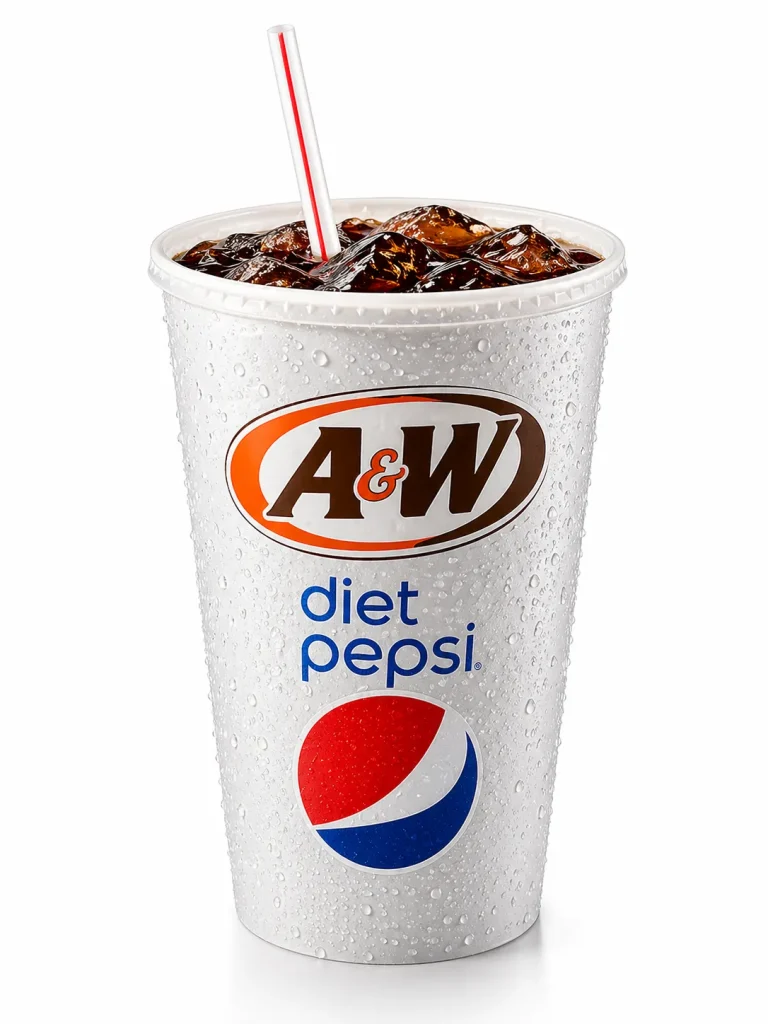 A&W Diet Pepsi, Regular