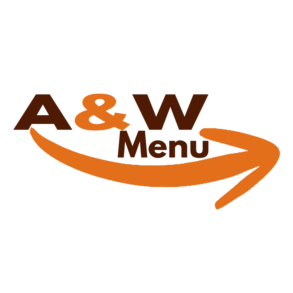 A&W Restaurant Logo Menu