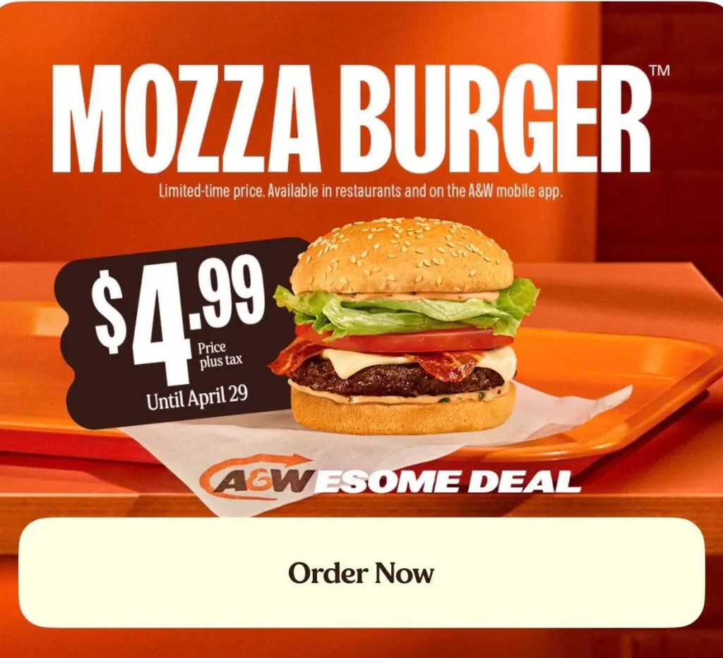 a&w breakfast deal
